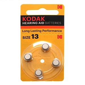 Батарейка KODAK ZA13 (для слуховых аппаратов)