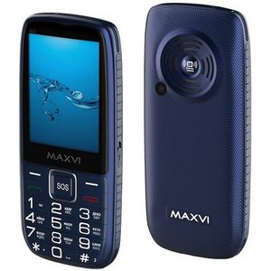 Телефон сотовый Maxvi B32 Blue