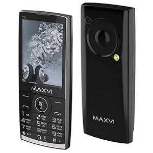 Телефон сотовый Maxvi P19 Black