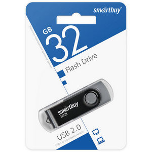  Flash Smartbuy 32Gb Twist Black (SB032GB2TWK)