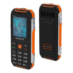 Телефон сотовый Maxvi T100 Orange