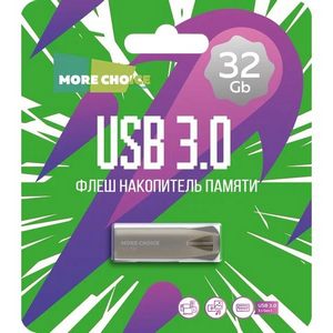 Накопитель Flash More Choice 32GB MF322 metal USB 3.0