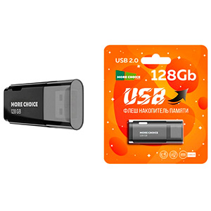  Flash More Choice 128GB MF128 black USB 2.0