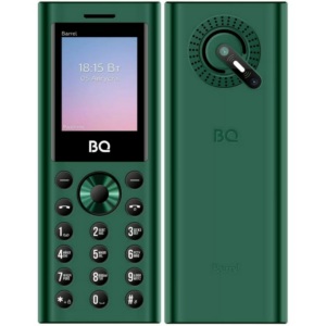 Телефон сотовый BQ 1858 Barrel Green Black