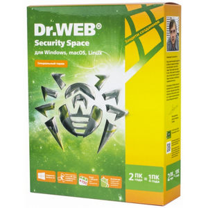 ПО Антивирус Dr.Web Security Space 2 ПК / 2 года (BHW-B-24M-2-A3)