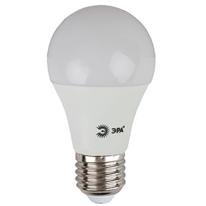 Лампа светодиодная  ЭРА LED ЭКО A60-10w-827-E27 теплый свет