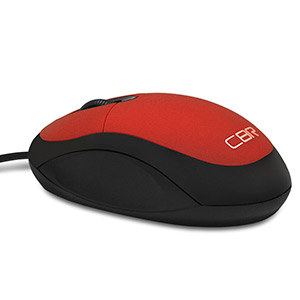 Мышь CBR CM 102 USB red