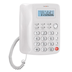 Телефон teXet TX-250 белый