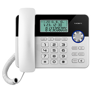 Телефон teXet TX-259 черный / серебристый