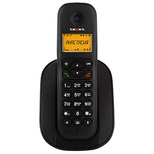 Телефон teXet TX-D4505A черный