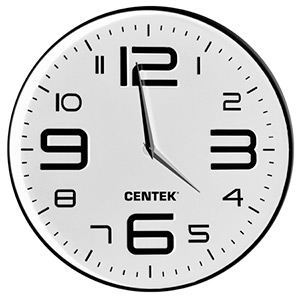 Часы Centek СТ-7101 White
