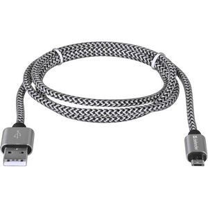 Шнур USB А-микро USB (1 м) шт.-шт. Defender USB08-03T PRO 2,1A 87803 бел.