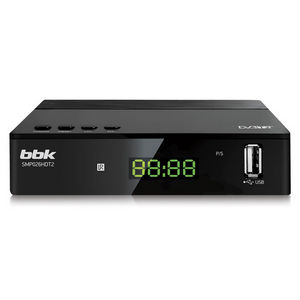 Цифровая ТВ приставка BBK SMP026HDT2 (DVB-T2) чер.