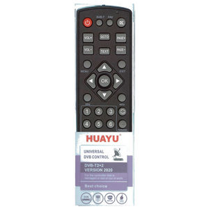 Пульт ДУ для цифровых ТВ приставок универсальный Huayu DVB-T2 + 2 (2320)