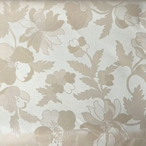 Клеенка столовая Grace SM001 (1,37 м; рул.20)  ткань с полиурет. покрытием,  тисн., листики и цветы