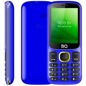 Телефон сотовый BQ 2440 Step L+ Blue Yellow