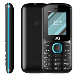 Телефон сотовый BQ 1848 Step+ Black Blue
