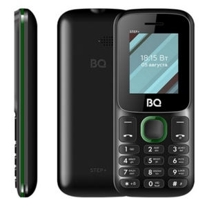 Телефон сотовый BQ 1848 Step+ Black Green