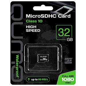 Карта памяти micro-SD QUMO 32GB сlass 10