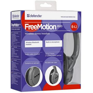 Наушники беспроводные Defender FreeMotion B520 сер. Bluetooth
