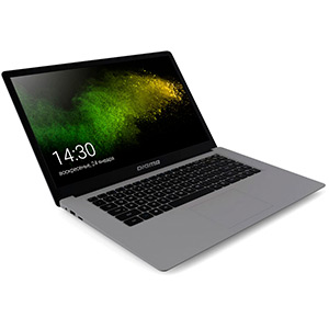 Ноутбук Digma EVE 15 C419 / Cel N4020 / 4Gb / SSD128Gb / Intel 600 / WiFi / Cam / BT / W10HSL64 dark grey