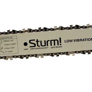 Пила цепная электрическая Sturm СC2416PSL, 2,4 кВт, 16", пл.пуск, SDS