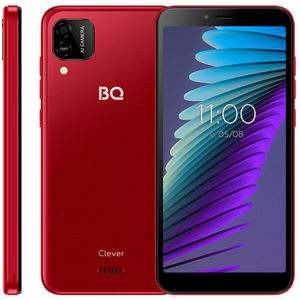 Смартфон BQ 5765L Clever, 4G, 16Gb + 3Gb Wine Red