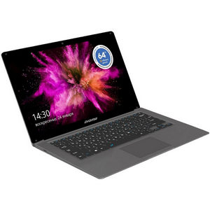 Ноутбук Digma EVE 14 C420 / Cel N4020 / 4Gb / SSD128Gb / Intel 600 / WiFi / Cam / BT / W10HSL64 dark grey