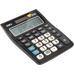 Калькулятор Deli E1238 black