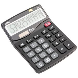Калькулятор Deli E1210 grey