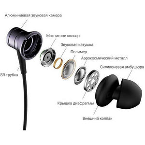 Наушники с микрофоном 1MORE Piston Fit E1009-Silver