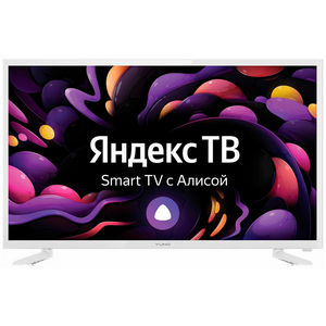 Телевизор Yuno ЖК ULX-32TCSW2234 бел. Smart Яндекс