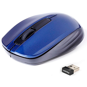 Мышь Smartbuy ONE 332AG-B blue USB (беспроводная)
