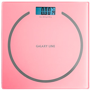Весы напольные GALAXY LINE GL 4815 розовые
