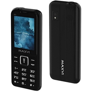 Телефон сотовый Maxvi K21 Black