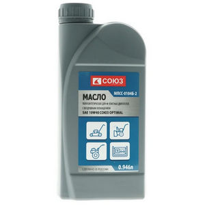 Масло СОЮЗ Optimal МПСС-0104Б-2 моторное 4-тактное п / синт. SAE 10W-40, 1 л