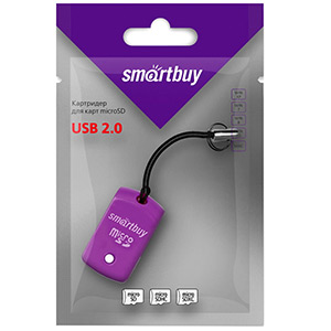 Картридер Smartbuy SBR-706-F фиолетовый