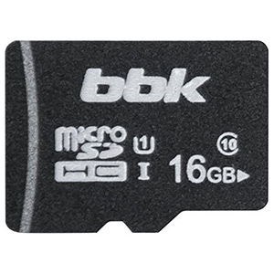 Карта памяти micro-SD BBK 016GHCU1C10 16GB class 10