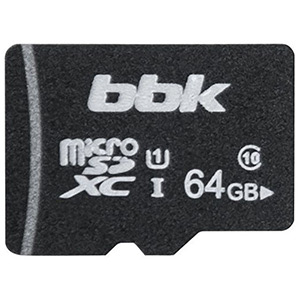 Карта памяти micro-SD BBK 064GHCU1C10 64GB class 10