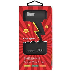 Резервный аккумулятор More choice PB52-30 30000 mAh 2USB (2.1A) Black