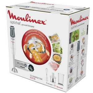 Блендер Moulinex DD642132 800Вт белый