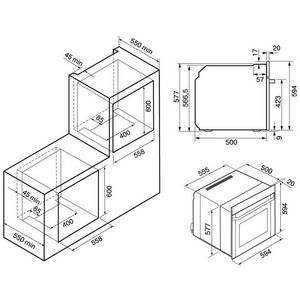 Электрический духовой шкаф Krona Essenza 60 WH G2 (KROE045)