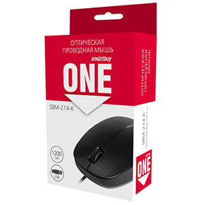 Мышь Smartbuy ONE 214-K black USB