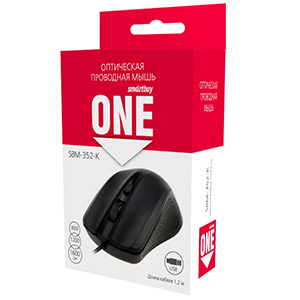 Мышь Smartbuy ONE 352-K black USB