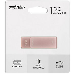 Накопитель Flash Smartbuy 128Gb M1 Metal Apricot (SB128GM1A) USB 3.0 / 3.2