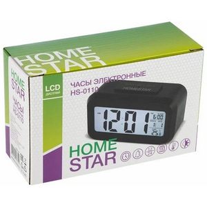 Часы электронные HOMESTAR HS-0110 черные