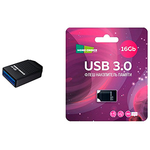 Накопитель Flash More Choice 16GB MF16-2m black USB 3.0