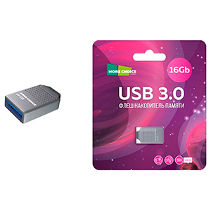 Накопитель Flash More Choice 16GB MF16-2m silver USB 3.0