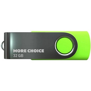 Накопитель Flash More Choice 32GB MF32-4 green USB 2.0