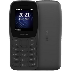 Телефон сотовый Nokia 105 SS Charcoal